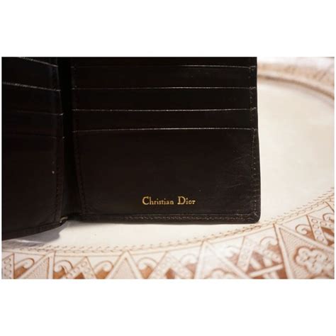 vintage dior wallet|dior wallet men.